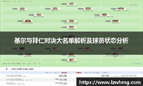 基尔与拜仁对决大名单解析及球员状态分析