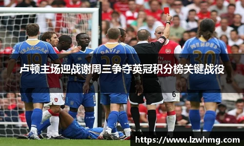 卢顿主场迎战谢周三争夺英冠积分榜关键战役